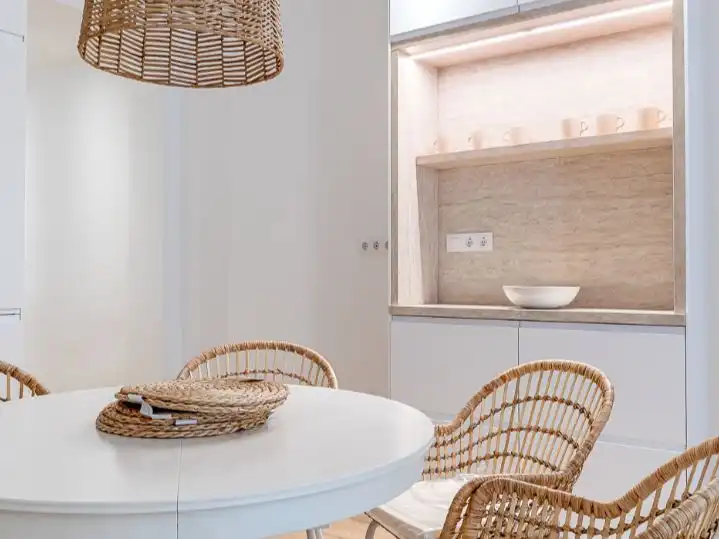 Piso de alquiler en Paseo de San Francisco de Sales, 11, Vallehermoso Comedor de Piso de alquiler en Madrid con Aire acondicionado, Calefacción y Parquet