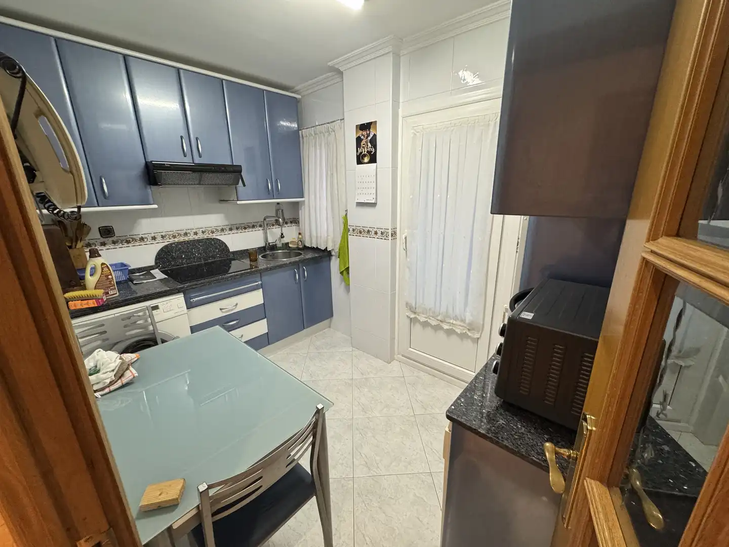 Pis de lloguer a Santa Clara Kalea, 5, Santutxu - Basarrate Cuina de Pis de lloguer en Bilbao amb Calefacció, Parquet i Moblat