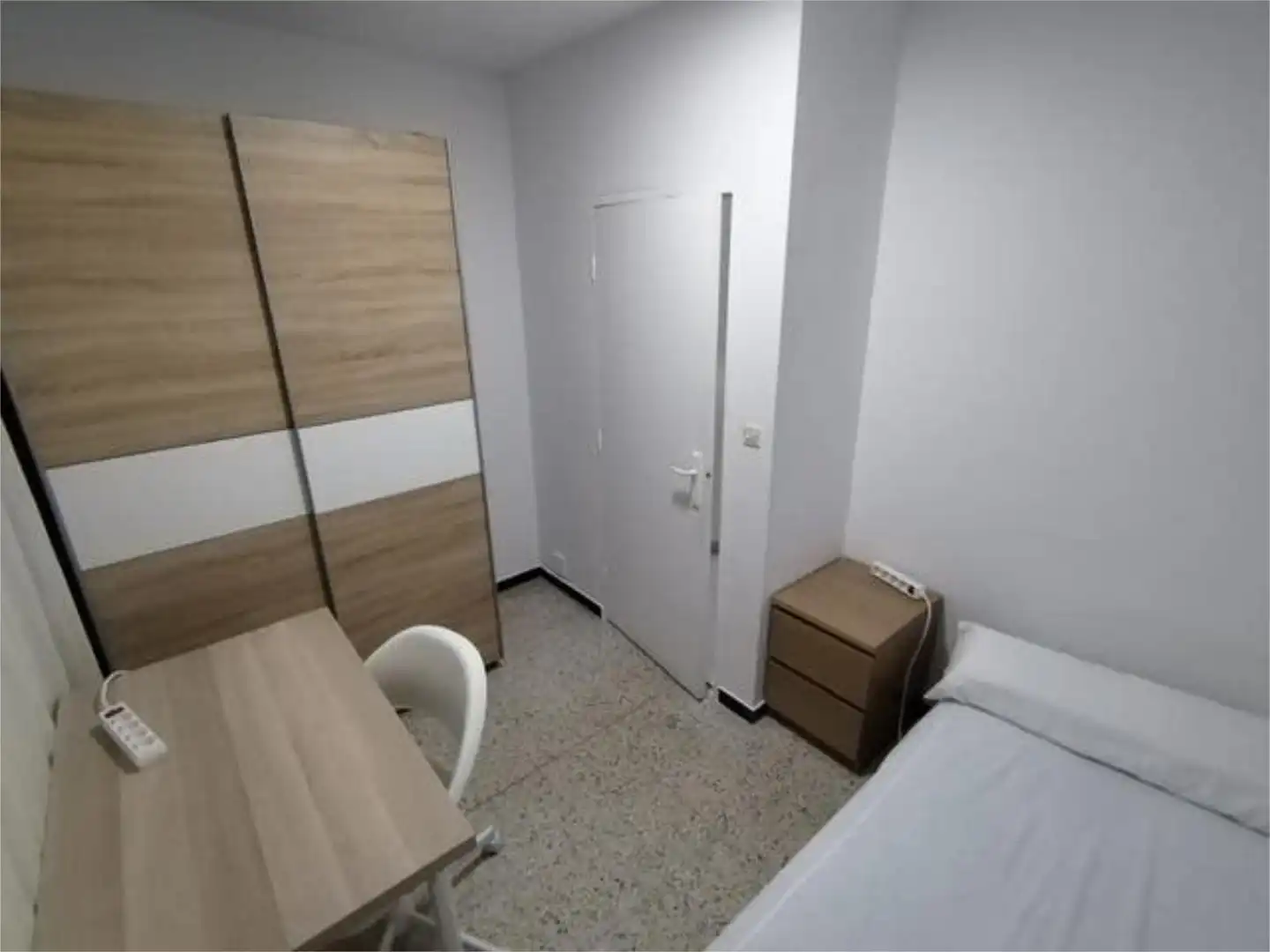 Flat for rent in Campus Norte - San Caetano Bedroom of Flat for rent in Santiago de Compostela with Heating and Furnished