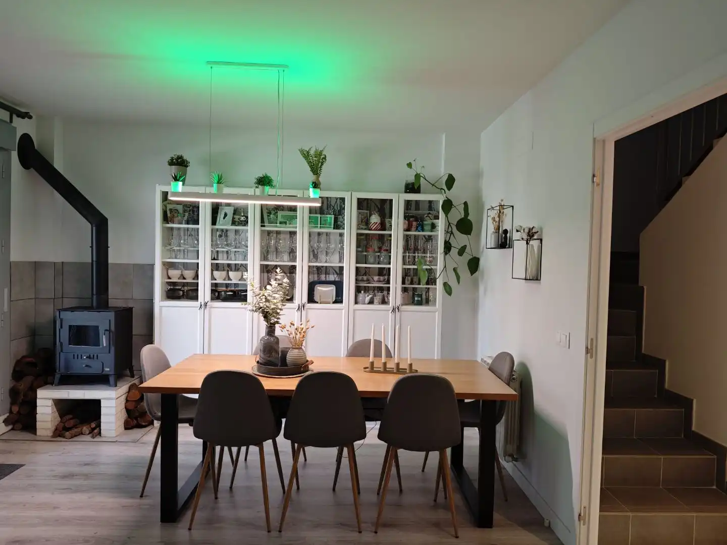 Casa adosada en venta en Calle Peña del Arcipreste, 5, Villalbilla pueblo Comedor de Casa adosada en venta en Villalbilla con Aire acondicionado, Calefacción y Jardín privado