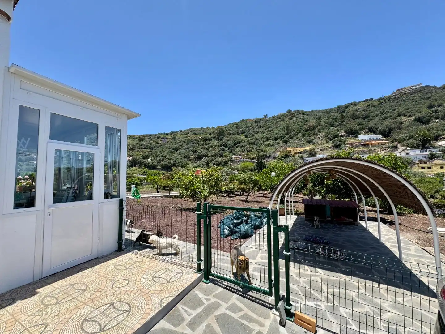 Wohnung zum Verkauf in Camino Pino Santo Bajo, 1, Portada Verde - Lomo Espino - Guanche Terrasse von Wohnung zum Verkauf in Santa Brígida mit Klimaanlage, Heizung und Privatgarten