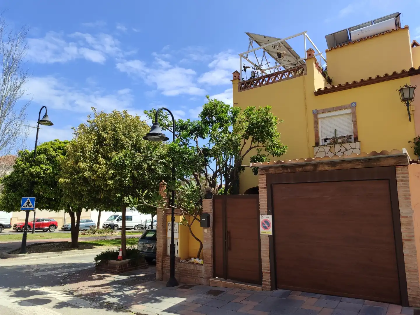 Casa adosada de alquiler en Calle Río Guadiato, 24, Los Rios Vista exterior de Casa adosada de alquiler en Mijas con Aire acondicionado, Jardín privado y Terraza
