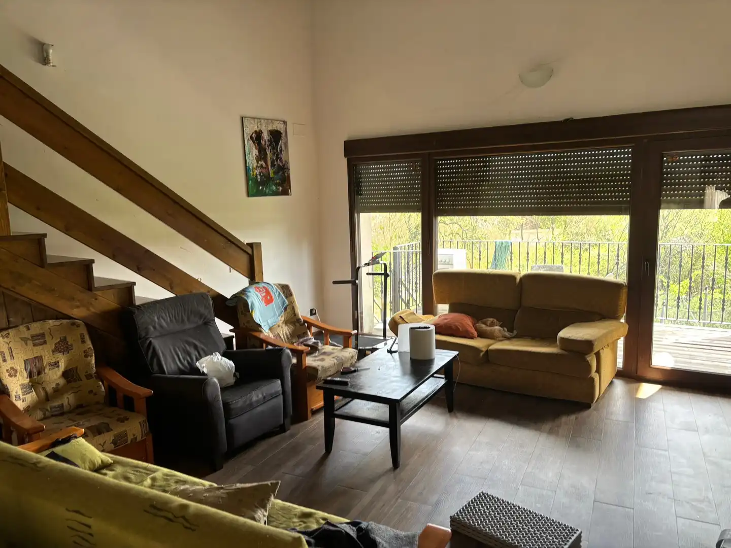 Sala de estar de Casa o chalet en venta en Galende con Aire acondicionado, Calefacción y Jardín privado