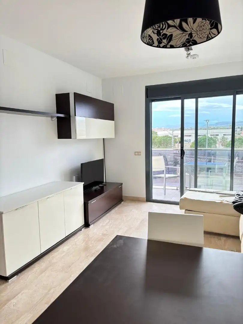 Sala d'estar de Pis en venda en L'Ampolla amb Aire condicionat, Calefacció i Terrassa