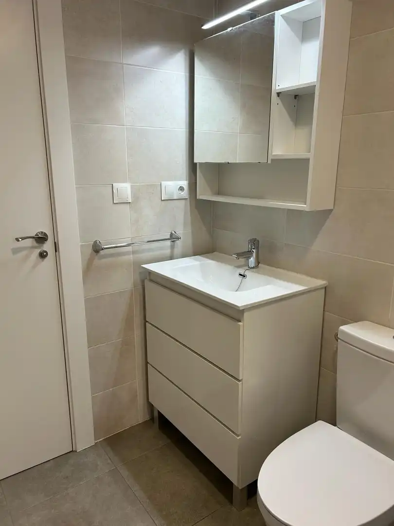 Flat for rent in Avenida de la Hiedra, Albolote Bathroom of Flat for rent in Albolote with Air Conditioner, Terrace and Swimming Pool