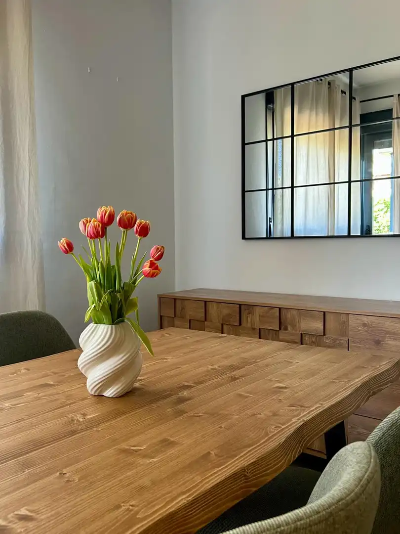 Flat for rent in Avenida de la Hiedra, Albolote Dining room of Flat for rent in Albolote with Air Conditioner, Terrace and Swimming Pool