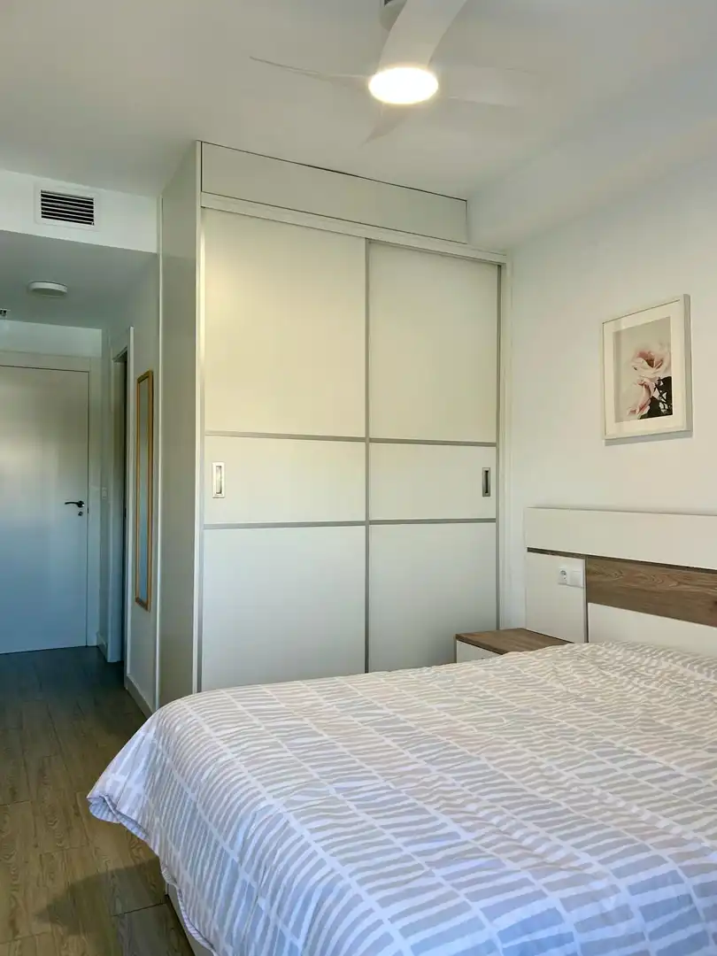 Flat for rent in Avenida de la Hiedra, Albolote Bedroom of Flat for rent in Albolote with Air Conditioner, Terrace and Swimming Pool