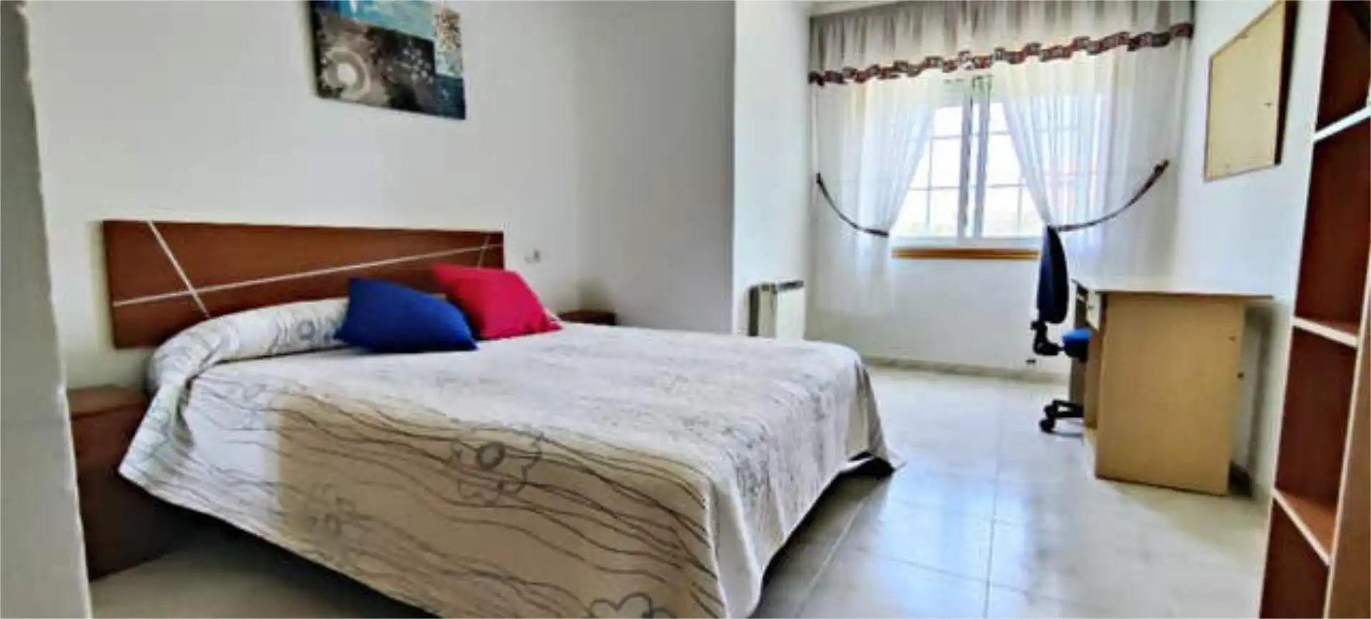 Flat for rent in O Burgo - Campus Universitario Bedroom of Flat for rent in Pontevedra Capital with Heating and Private garden