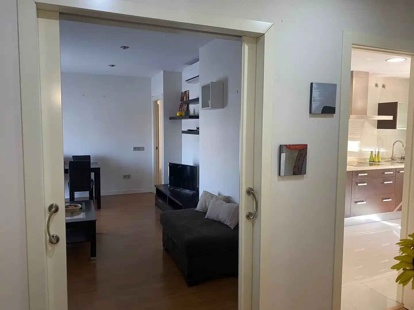 Sala d'estar de Pis de lloguer en Badajoz amb Aire condicionat, Calefacció i Traster