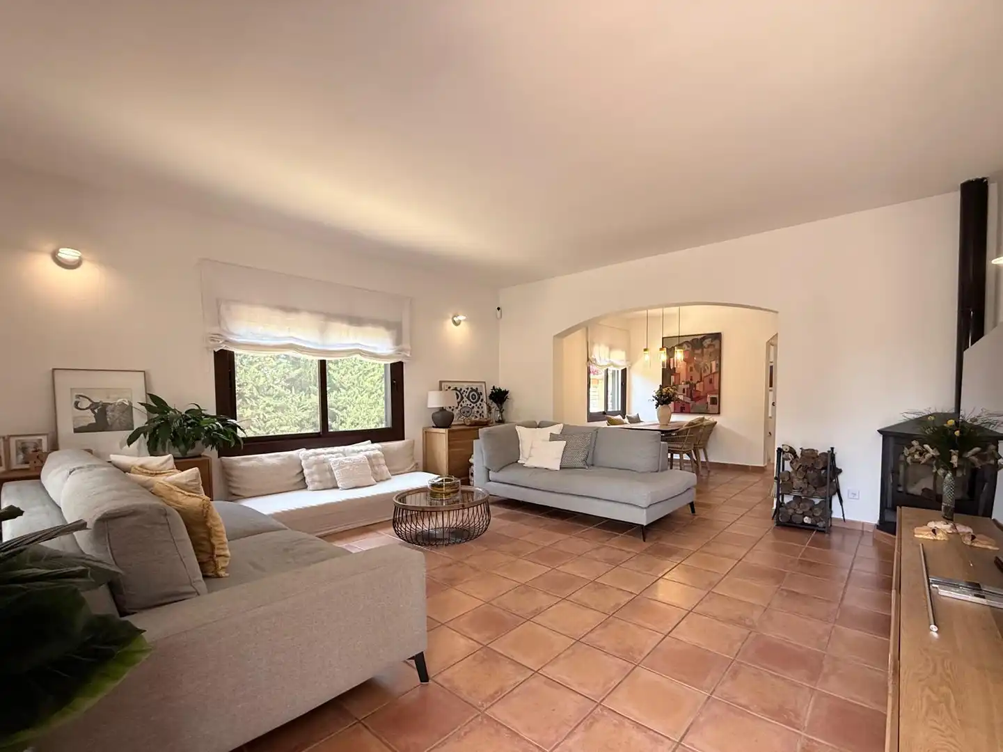 Casa o chalet en venta en Carrer Margalides, 76, Bunyola Sala de estar de Casa o chalet en venta en Bunyola con Aire acondicionado, Terraza y Piscina