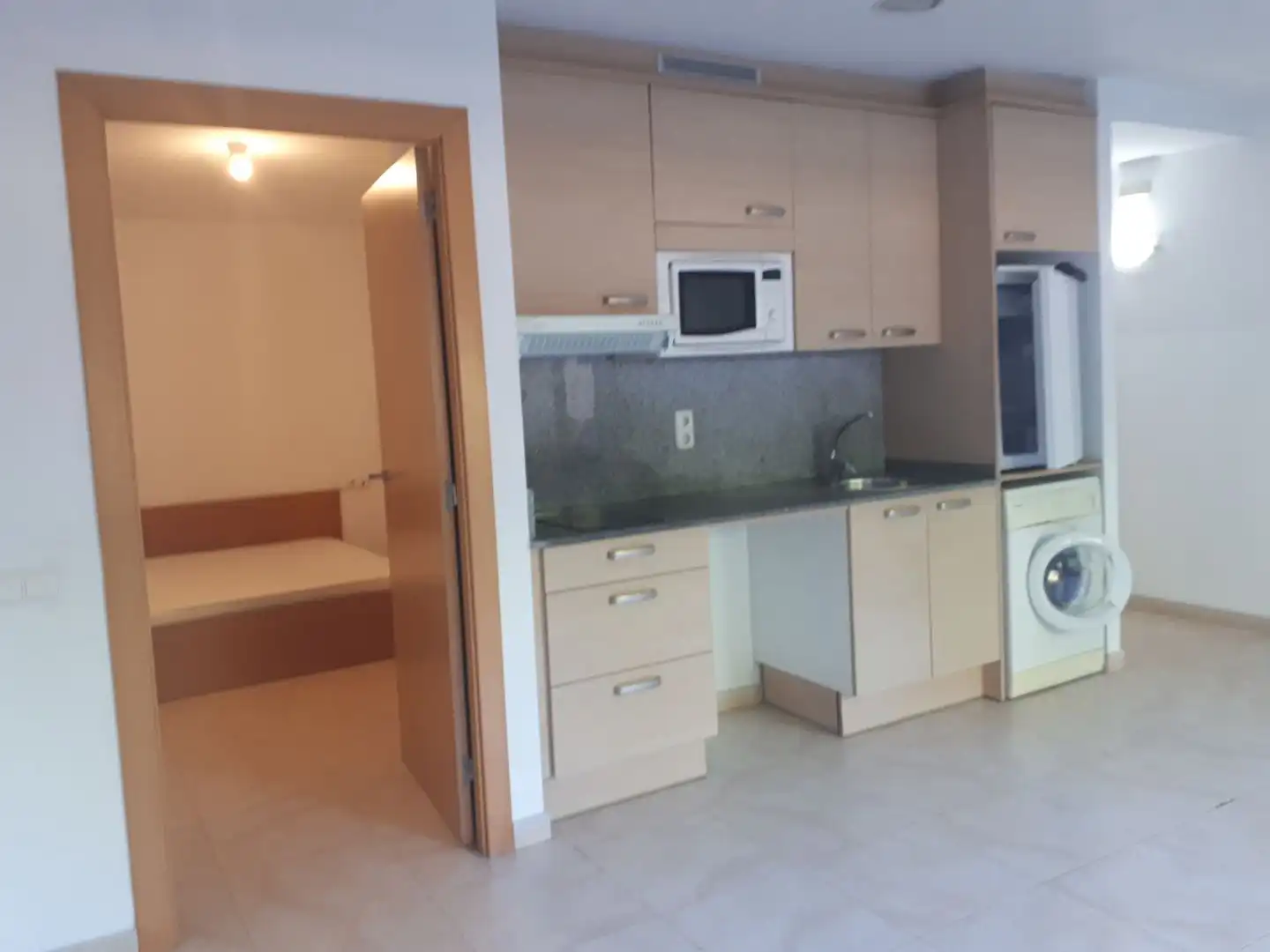 Apartamento de alquiler en Carrer de Barcelona, 73, Poble Nou Cocina de Apartamento de alquiler en Manresa con Aire acondicionado, Calefacción y Terraza