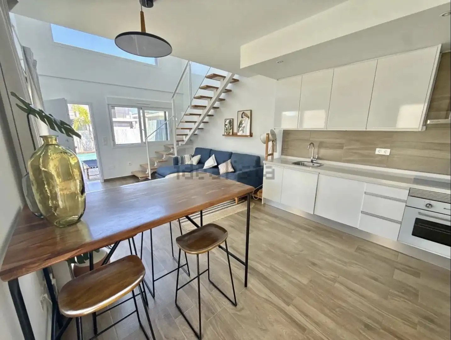 Houses for rent in Carrer Ventura Selva Gonzalez, 9, Gran Alacant Kitchen of Houses for rent in Santa Pola with Air Conditioner, Terrace and Swimming Pool