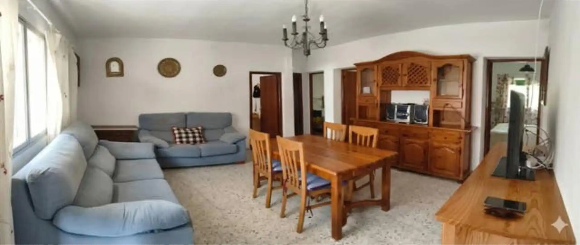 Piso en venta en San Nicolás del Puerto Comedor de Piso en venta en San Nicolás del Puerto con Jardín privado, Trastero y Piscina