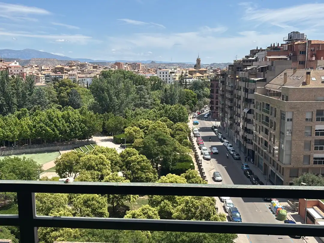 Flat for rent in Calle Vicente Campo Palacio, 2, San José Exterior view of Flat for rent in Huesca with Terrace, Furnished and Video intercom