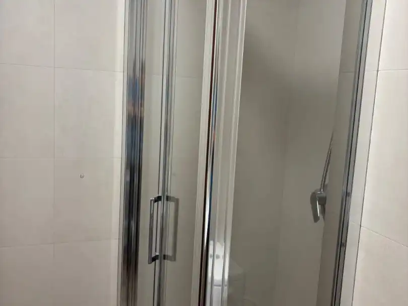 Flat for rent in Calle Vicente Campo Palacio, 2, San José Bathroom of Flat for rent in Huesca with Terrace, Furnished and Video intercom
