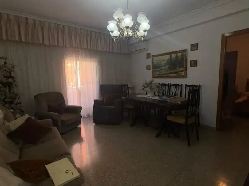 Flat for sale in Carrer del Salvador, 60, Camí Reial Living room of Flat for sale in Torrent with Air Conditioner, Terrace and Balcony