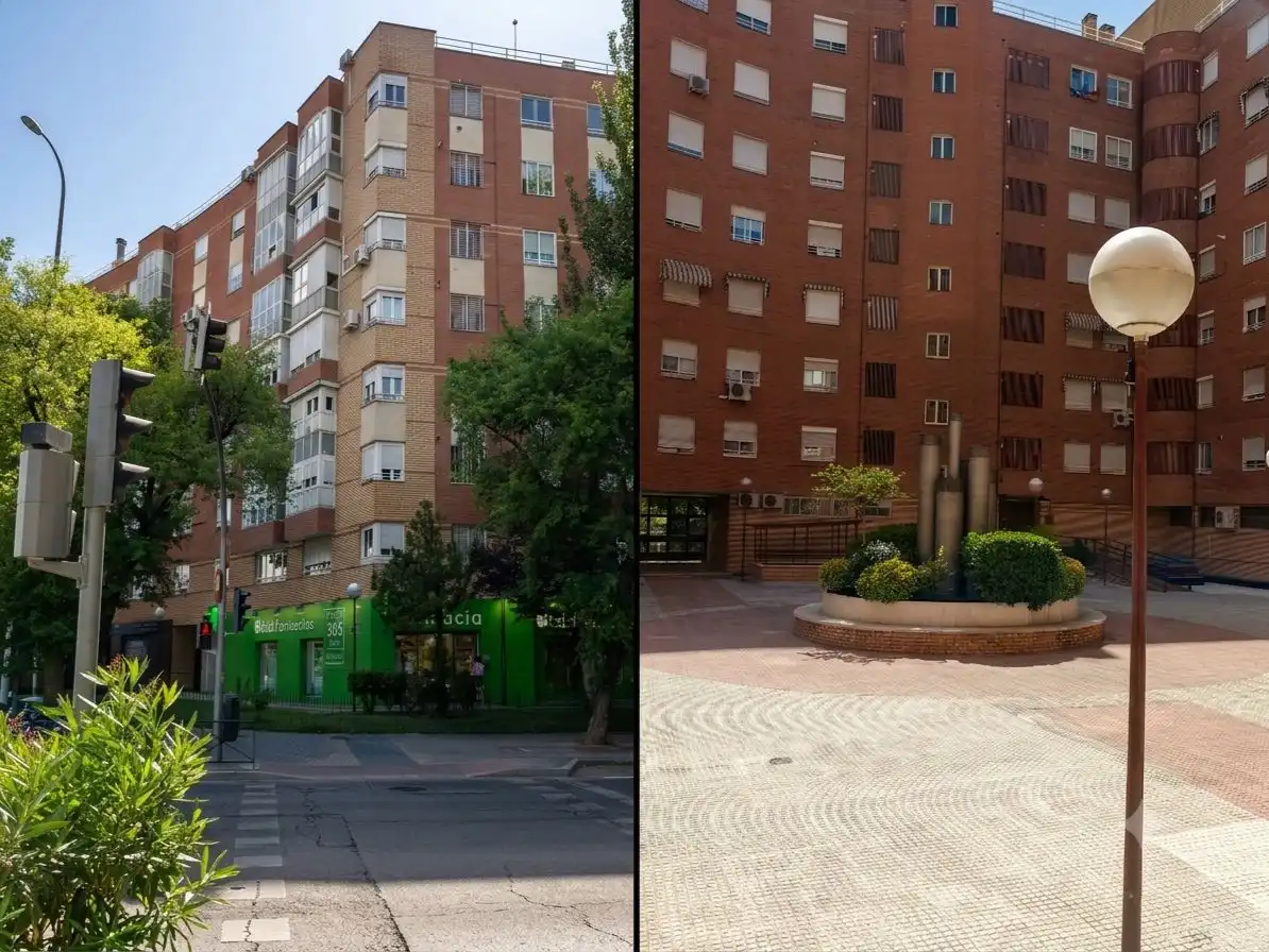 Piso en venta en Calle de los Hermanos García Noblejas, 158, Pueblo Nuevo Vista exterior de Piso en venta en Madrid con Aire acondicionado, Calefacción y Parquet