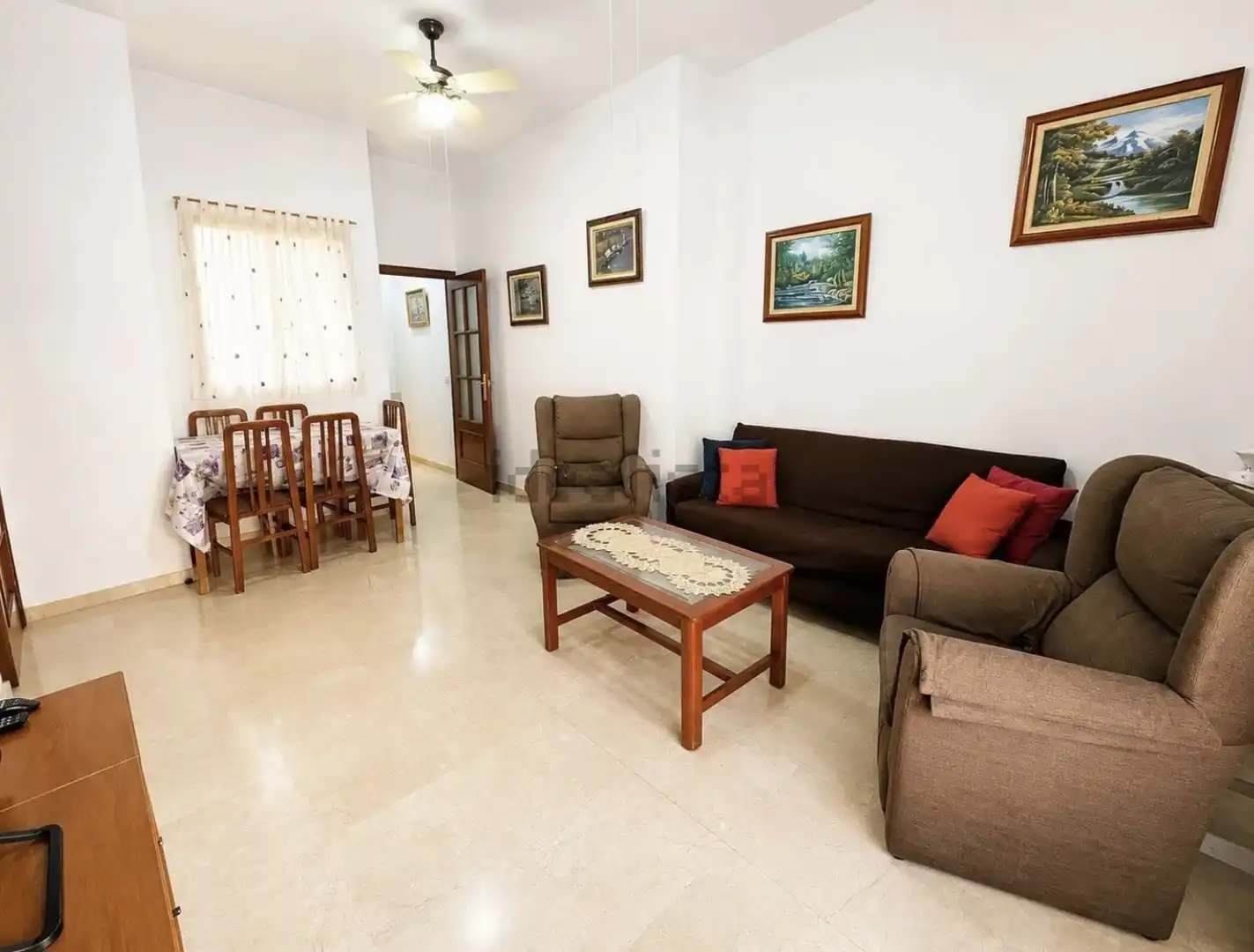Flat for sale in Calle Isaac Peral, 4, Arenal - La Pólvora Living room of Flat for sale in Dos Hermanas with Air Conditioner and Furnished