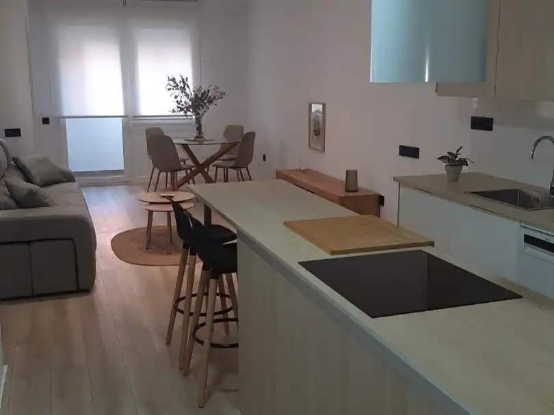 Flat for rent in Calle Lucas de Tuy, 17, Centro Ciudad Kitchen of Flat for rent in León Capital with Air Conditioner, Heating and Parquet flooring