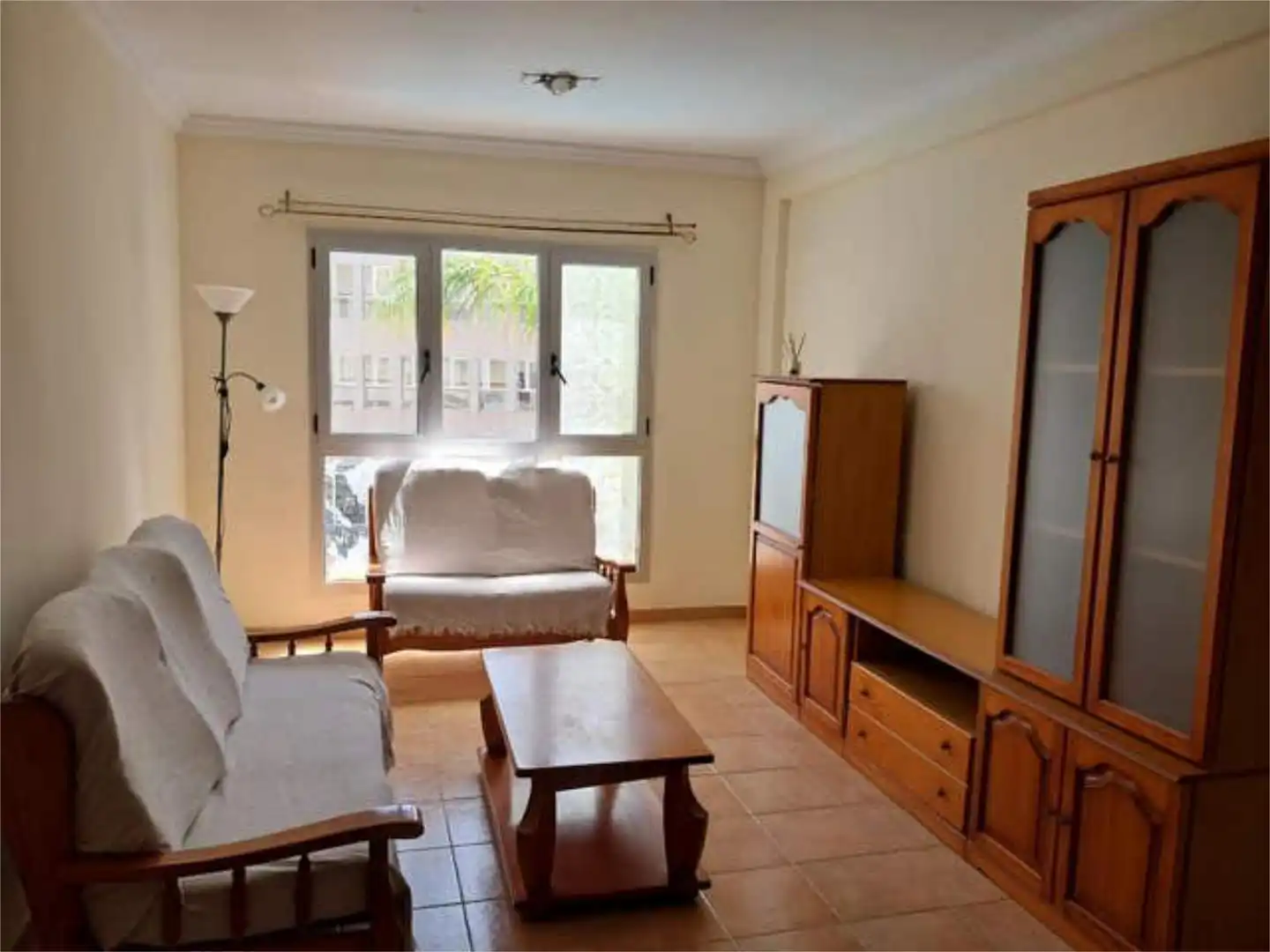 Flat for sale in Sardina Living room of Flat for sale in Gáldar with Swimming Pool and Furnished