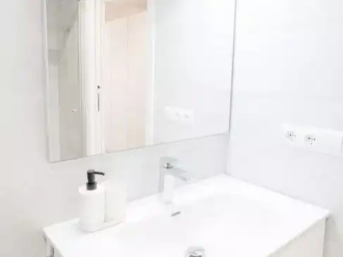 Piso de alquiler en Carrer Montsolis, 6, Sant Hilari Sacalm Baño de Piso de alquiler en Sant Hilari Sacalm con Balcón