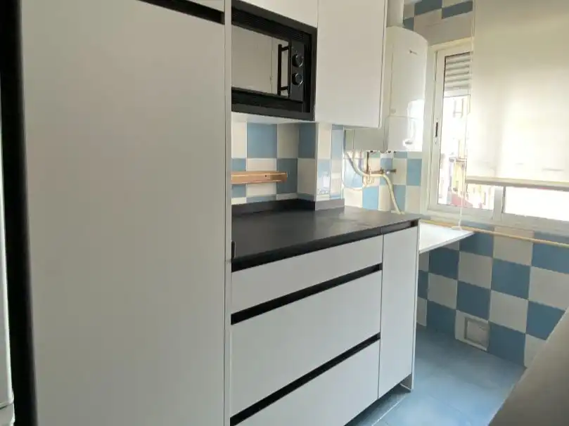 Flat for rent in Calle del Alcalde Sainz de Baranda, 105, Estrella Kitchen of Flat for rent in Madrid with Air Conditioner and Heating