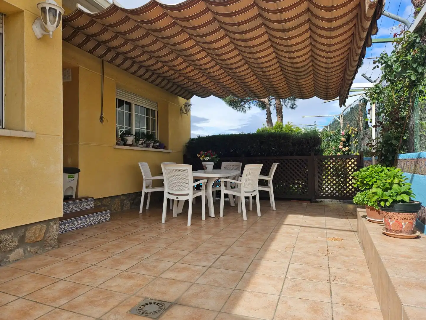 Terrassa de Casa o xalet en venda en Móstoles amb Aire condicionat, Terrassa i Piscina