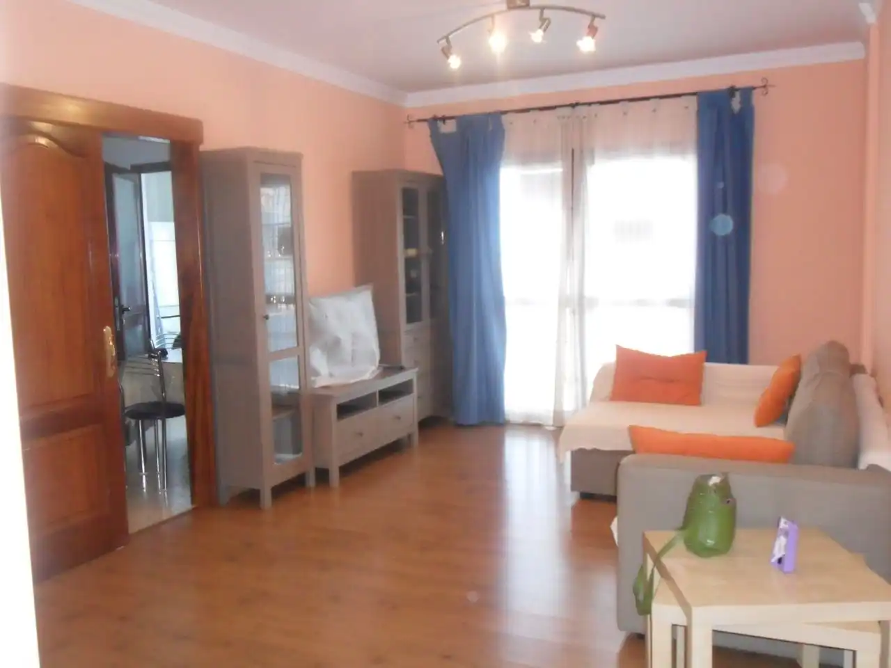 Flat for rent in Calle Poema la Maleta, 27, Vecindario - El Doctoral - Cruce de Sardina Living room of Flat for rent in Santa Lucía de Tirajana with Parquet flooring, Furnished and Community parking