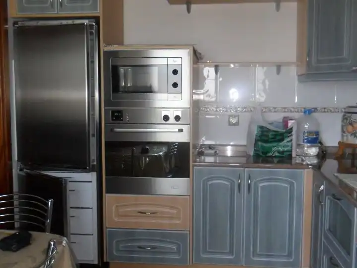 Flat for rent in Calle Poema la Maleta, 27, Vecindario - El Doctoral - Cruce de Sardina Kitchen of Flat for rent in Santa Lucía de Tirajana with Parquet flooring, Furnished and Community parking