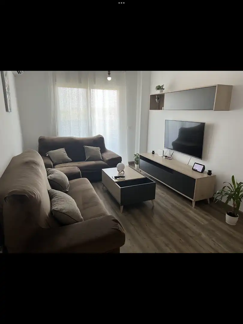 Wohnung zur Miete in Calle Salazón, 2, Almerimar Wohnzimmer von Wohnung zur Miete in El Ejido mit Klimaanlage, Terrasse und Schwimmbad