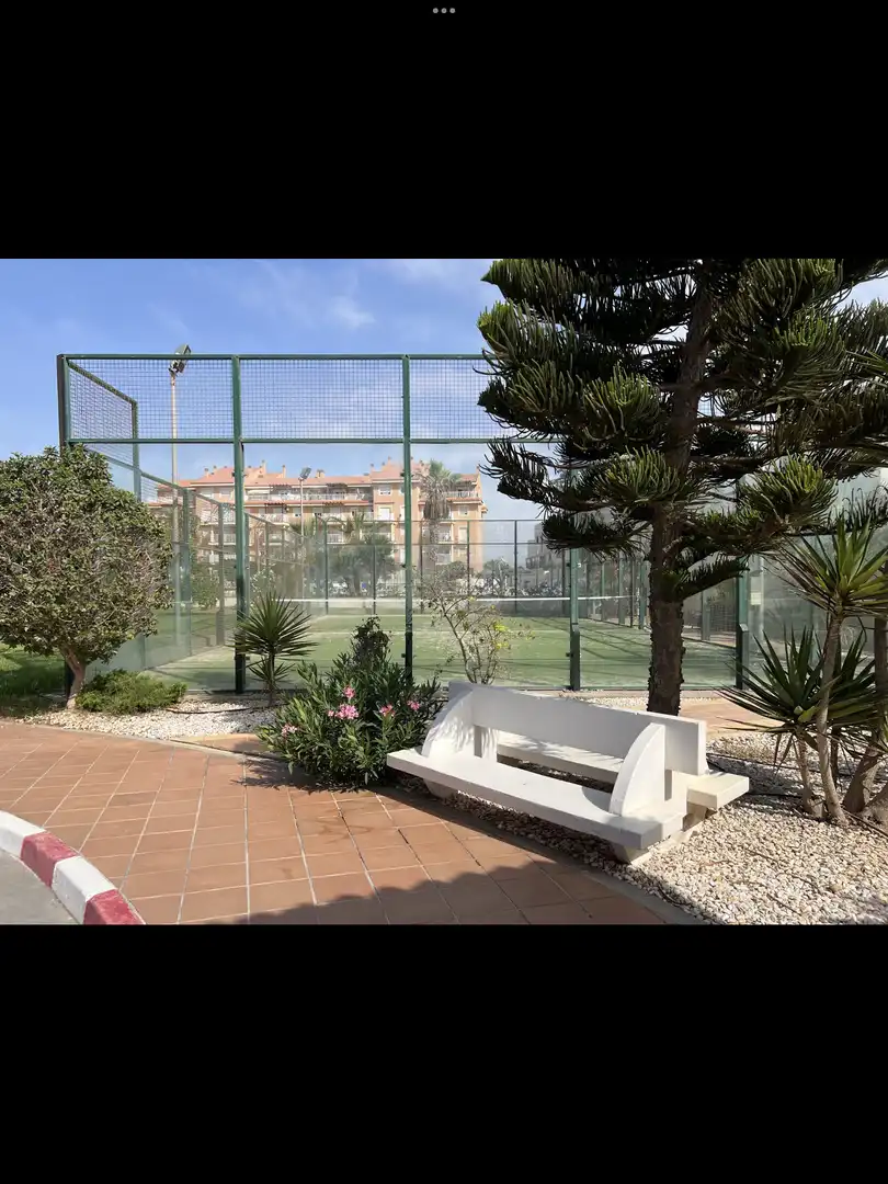 Wohnung zur Miete in Calle Salazón, 2, Almerimar Terrasse von Wohnung zur Miete in El Ejido mit Klimaanlage, Terrasse und Schwimmbad