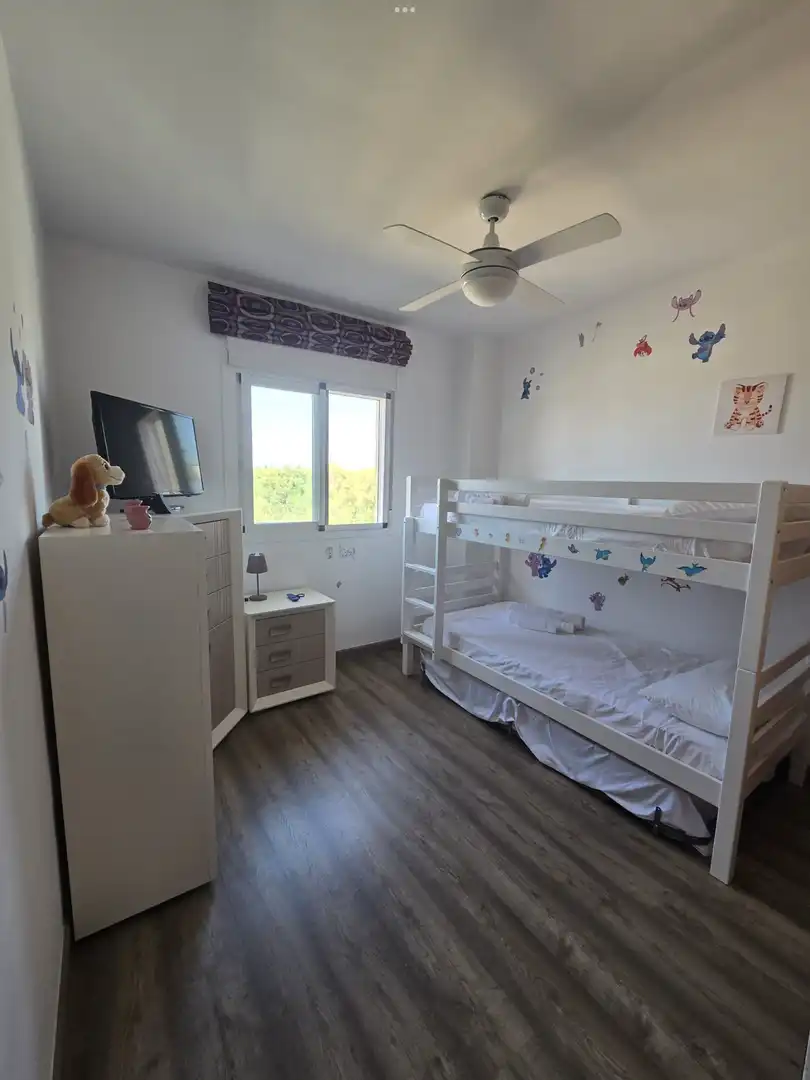 Flat for rent in Calle Salazón, 2, Almerimar Bedroom of Flat for rent in El Ejido with Air Conditioner, Heating and Parquet flooring