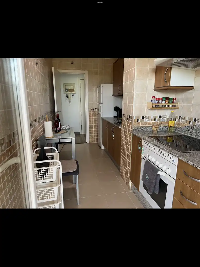 Flat for rent in Calle Salazón, 2, Almerimar Kitchen of Flat for rent in El Ejido with Air Conditioner, Heating and Parquet flooring