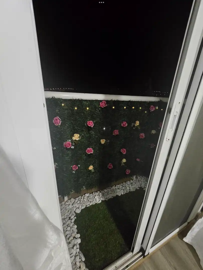 Flat for rent in Calle Salazón, 2, Almerimar Balcony of Flat for rent in El Ejido with Air Conditioner, Heating and Parquet flooring