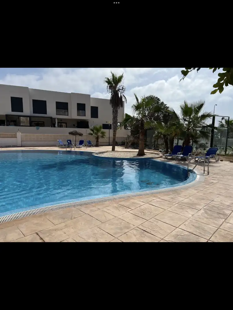 Flat for rent in Calle Salazón, 2, Almerimar Swimming pool of Flat for rent in El Ejido with Air Conditioner, Heating and Parquet flooring