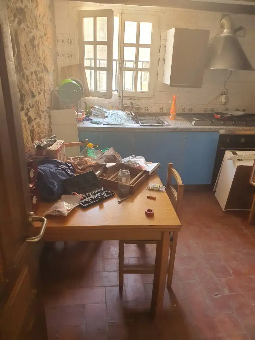 Kitchen of Country homes for rent in Sant Pere Sallavinera  with Heating, Private garden and Terrace