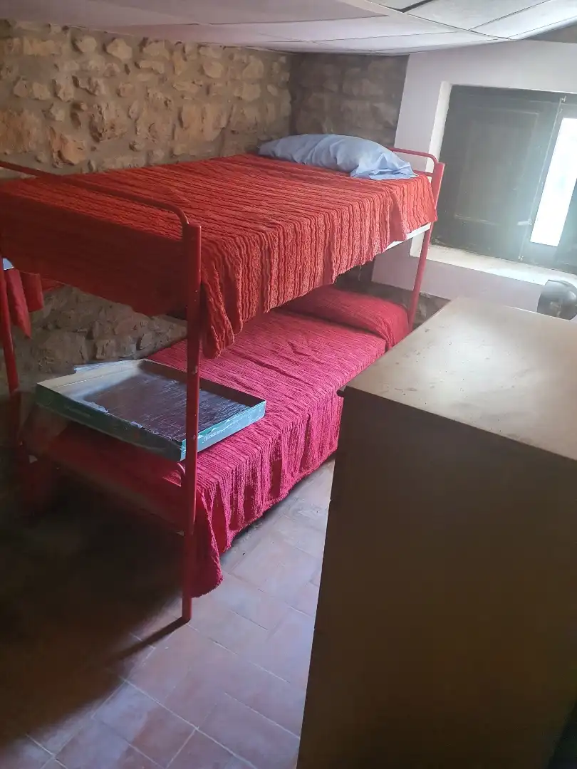 Bedroom of Country homes for rent in Sant Pere Sallavinera  with Heating, Private garden and Terrace