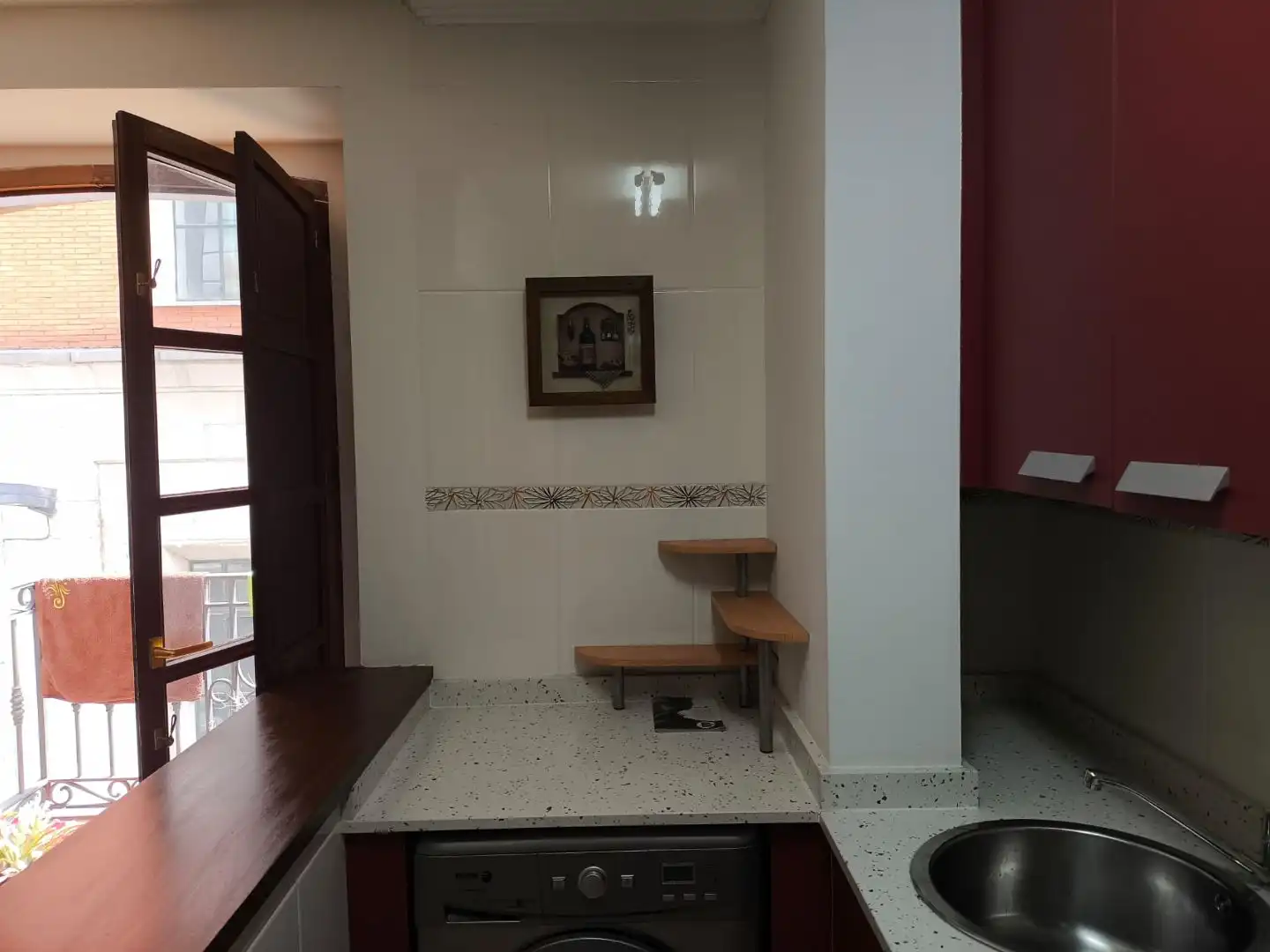 Kitchen of Flat for sale in Torrelavega   with Balcony