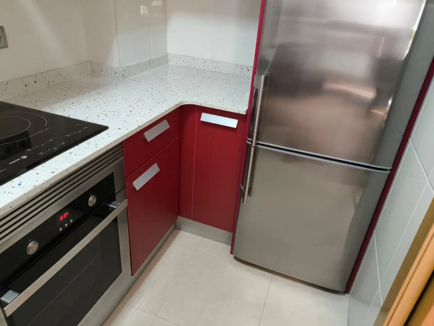 Kitchen of Flat for sale in Torrelavega   with Balcony
