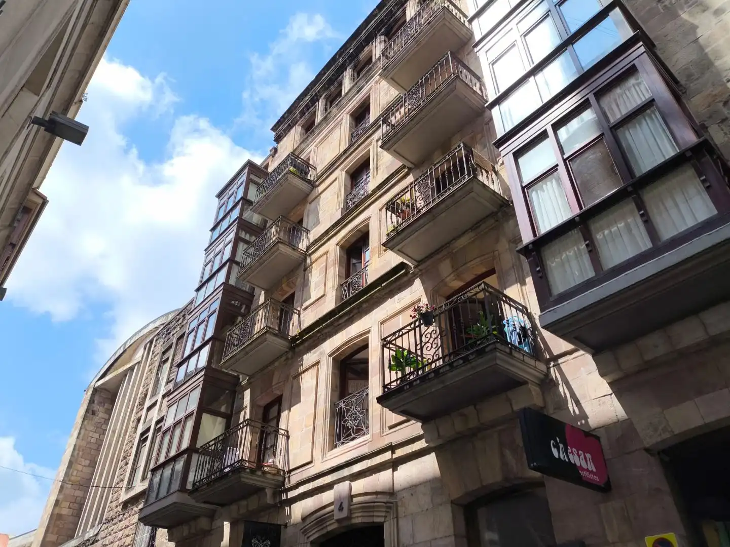 Exterior view of Flat for sale in Torrelavega   with Balcony