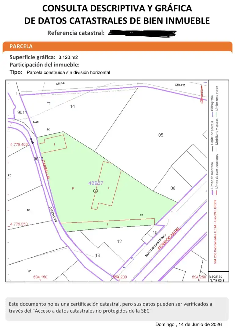 Land for sale in Calle José Antonio Primo de Rivera, 8, Guitiriz Land for sale in Guitiriz