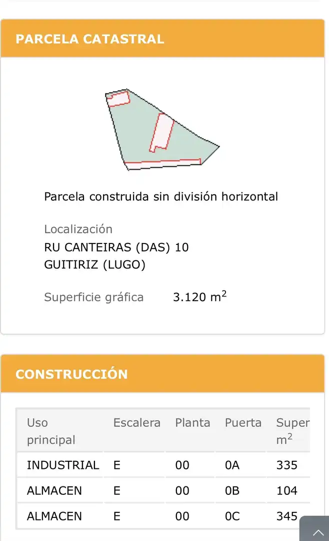 Land for sale in Calle José Antonio Primo de Rivera, 8, Guitiriz Exterior view of Land for sale in Guitiriz