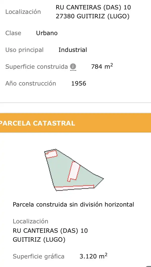 Land for sale in Calle José Antonio Primo de Rivera, 8, Guitiriz Exterior view of Land for sale in Guitiriz