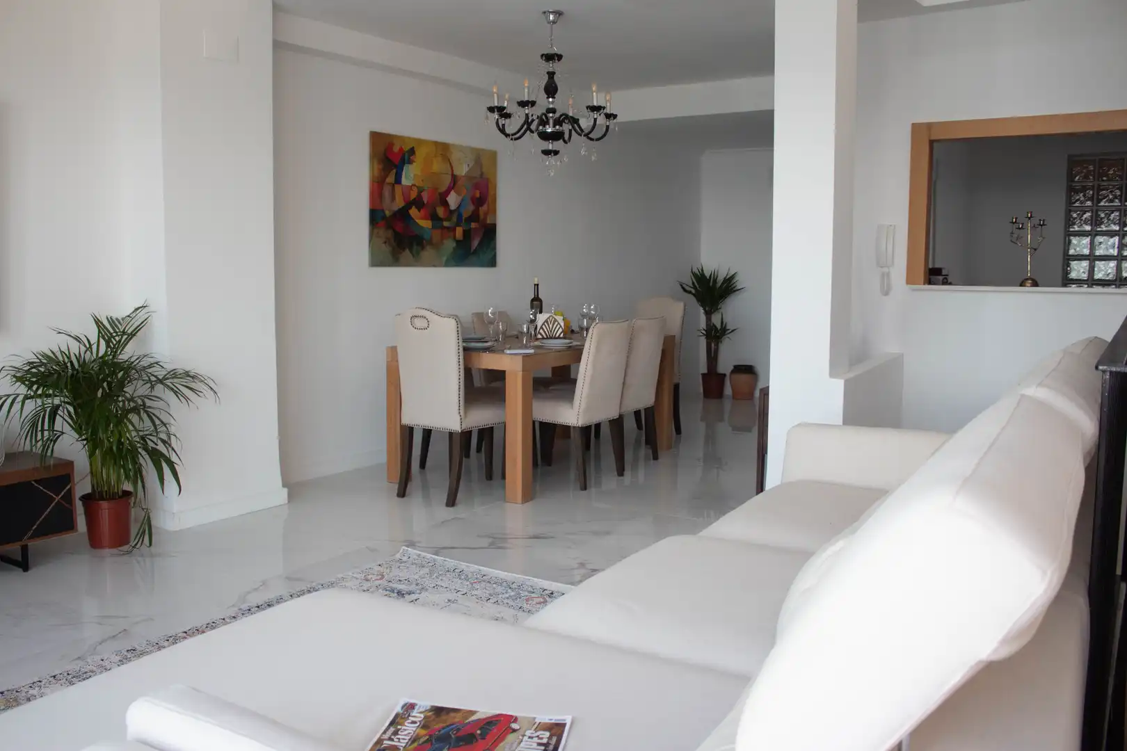 Detached homes for rent in Carrer Azahar, 14, Cullera Dining room of Detached homes for rent in Cullera with Air Conditioner, Terrace and Swimming Pool