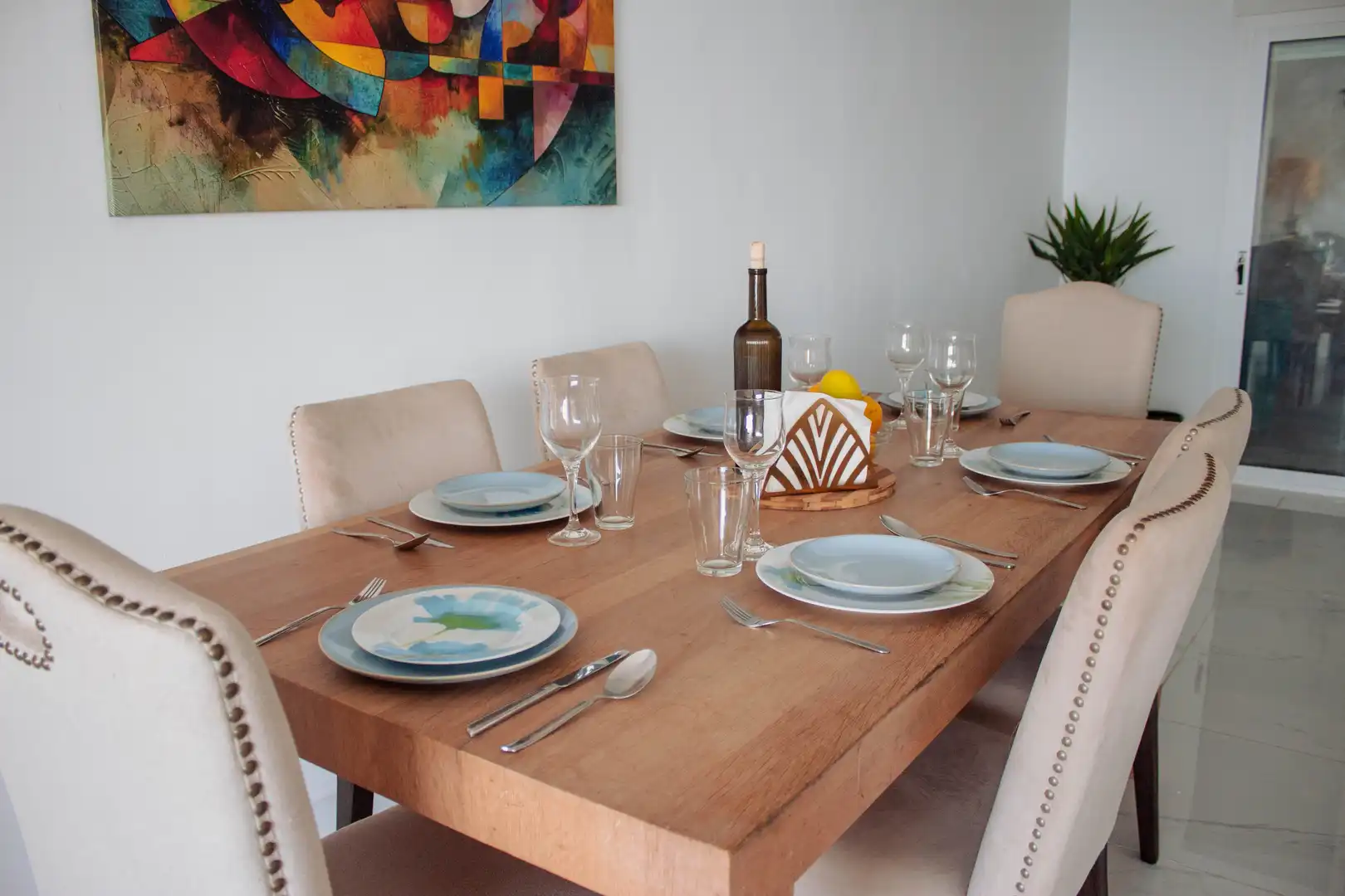 Detached homes for rent in Carrer Azahar, 14, Cullera Dining room of Detached homes for rent in Cullera with Air Conditioner, Terrace and Swimming Pool