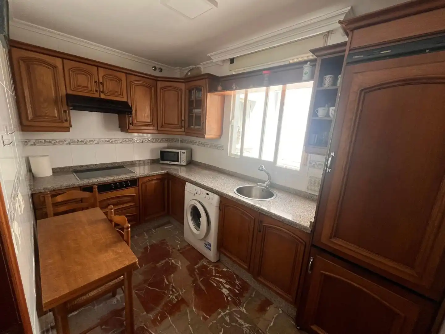 Kitchen of Flat for rent in Huelva  with Air Conditioner, Heating and Furnished