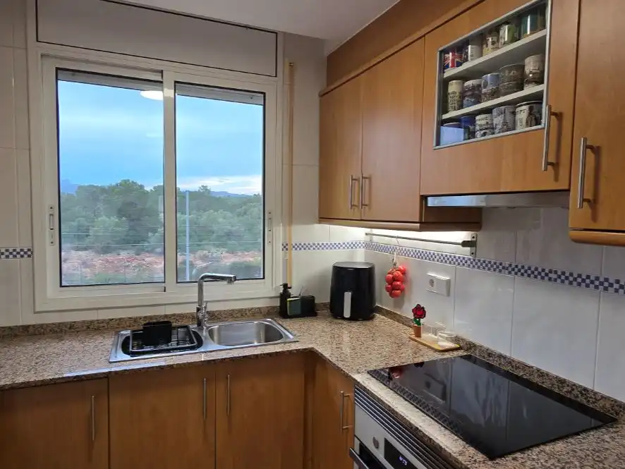 Wohnung zum Verkauf in Carrer dels Pins, 15, L'Ampolla Küche von Wohnung zum Verkauf in L'Ampolla mit Klimaanlage, Heizung und Schwimmbad