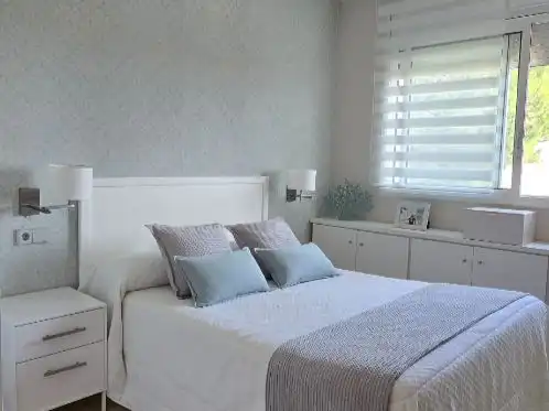 Wohnung zum Verkauf in Carrer dels Pins, 15, L'Ampolla Schlafzimmer von Wohnung zum Verkauf in L'Ampolla mit Klimaanlage, Heizung und Schwimmbad