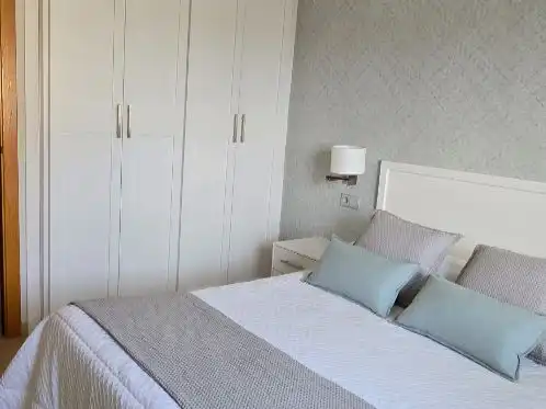 Wohnung zum Verkauf in Carrer dels Pins, 15, L'Ampolla Schlafzimmer von Wohnung zum Verkauf in L'Ampolla mit Klimaanlage, Heizung und Schwimmbad