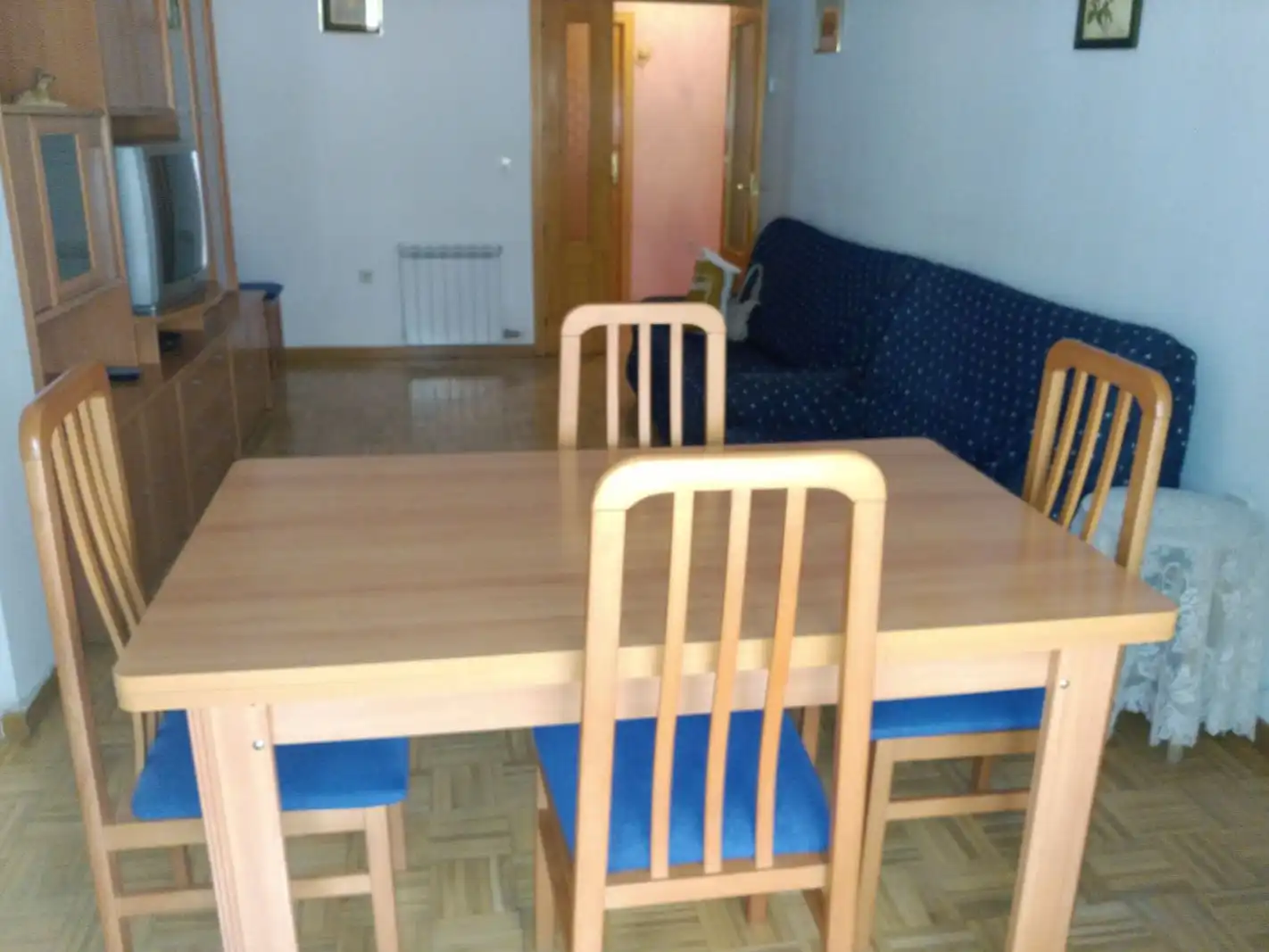 Flat for rent in Calle Yeste, 15, Parque Sur Dining room of Flat for rent in Albacete with Heating, Parquet flooring and Terrace